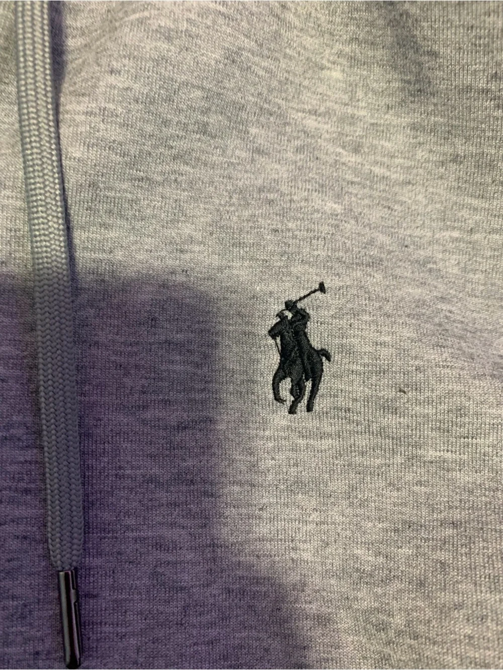 Polo Ralph Lauren Gray Full-Zip Hoodie